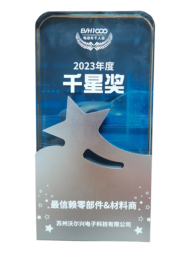 mile易游yy荣获“EVH2023年度最信赖零部件&材料商”和“千星奖”